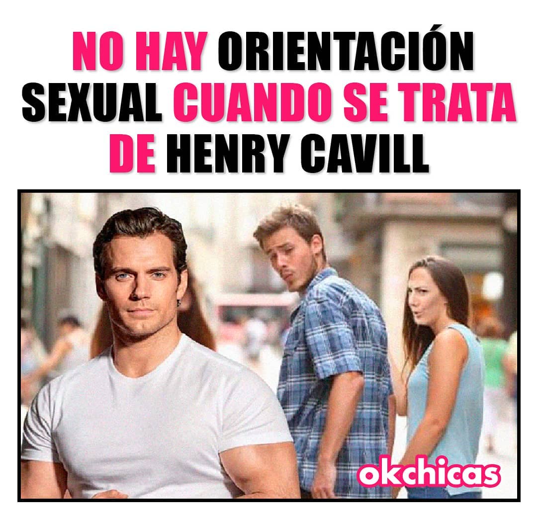 No hay orientación sexual cuando se trata de Henry Cavill.