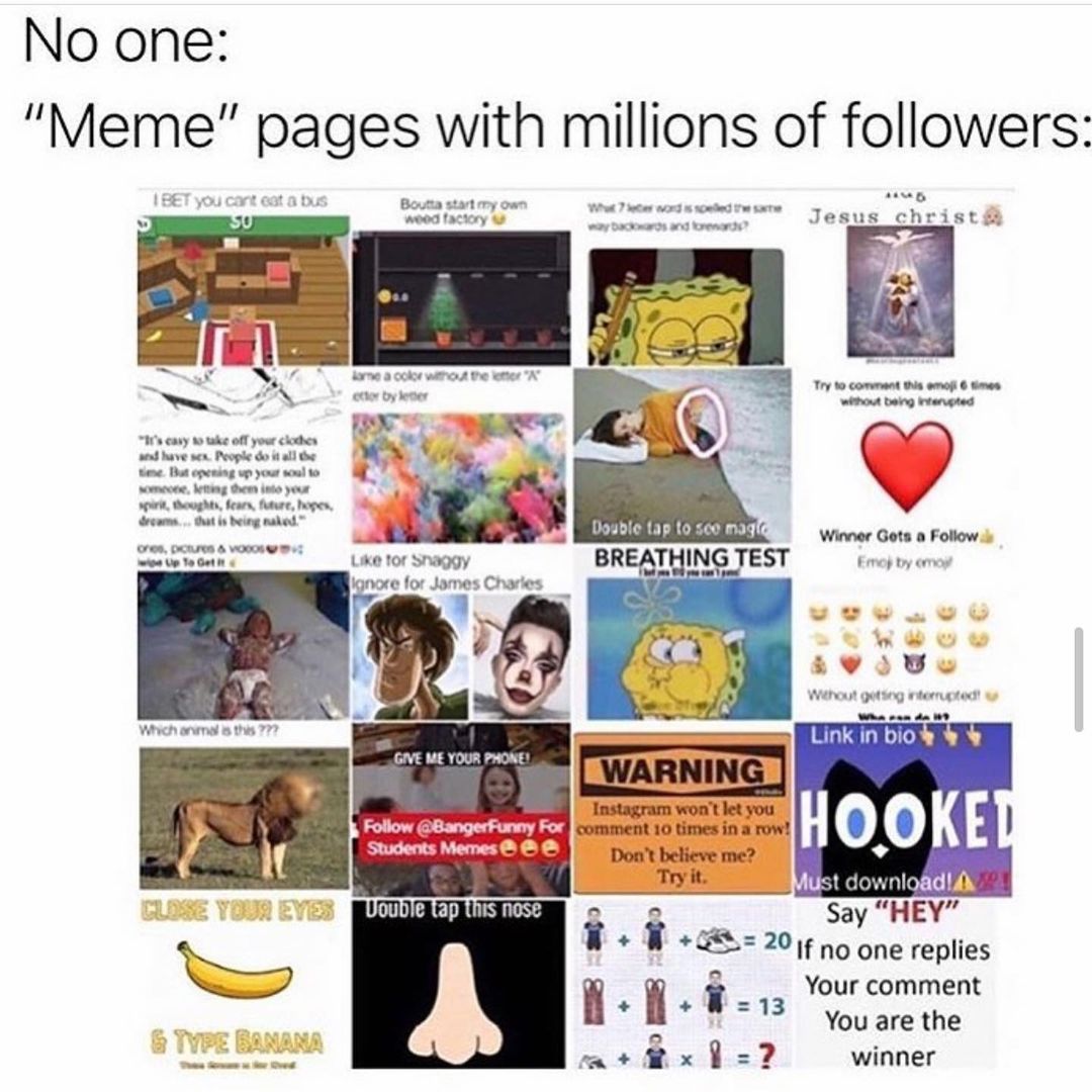no-one-meme-pages-with-millions-of-followers-funny