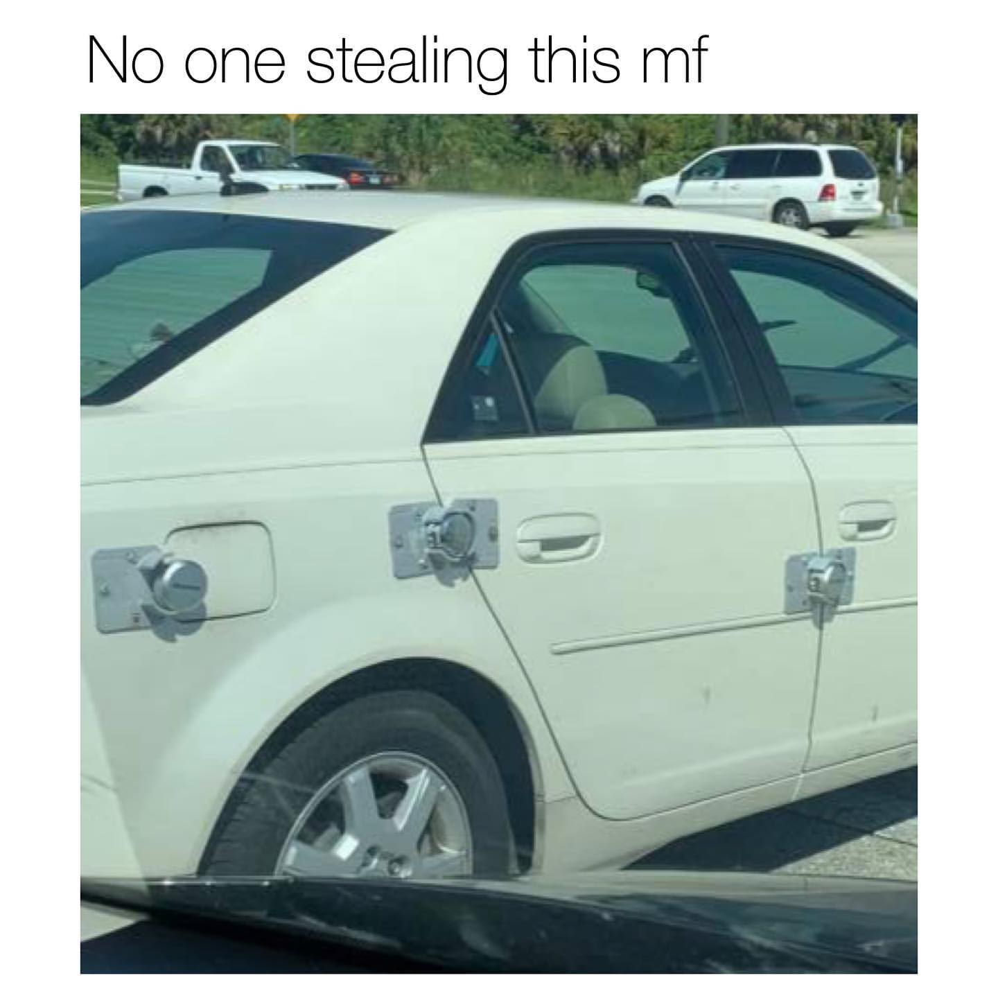 No one stealing this mf.