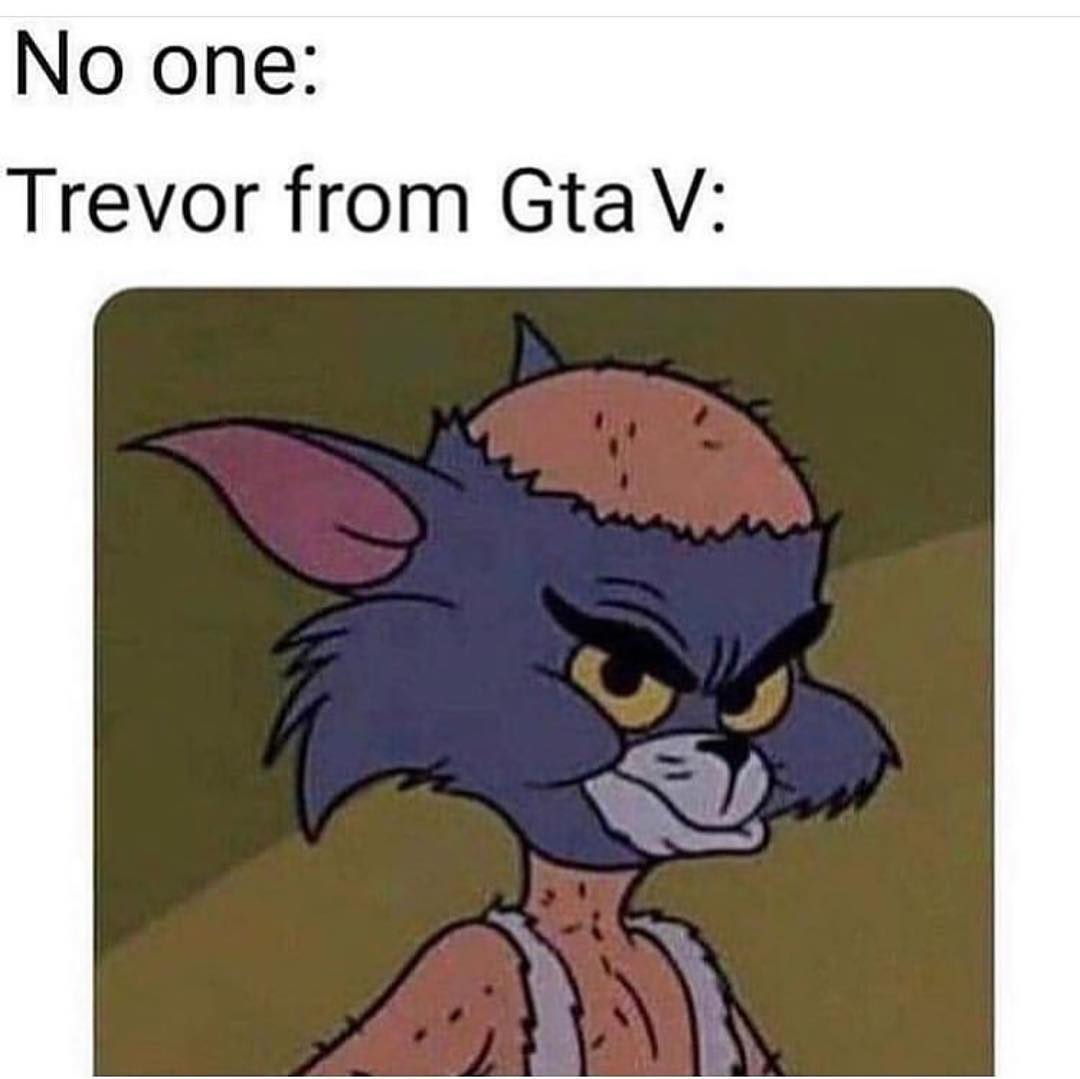 No one: Trevor from Gta V: