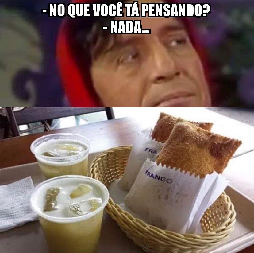 No que você tá pensando? Nada...