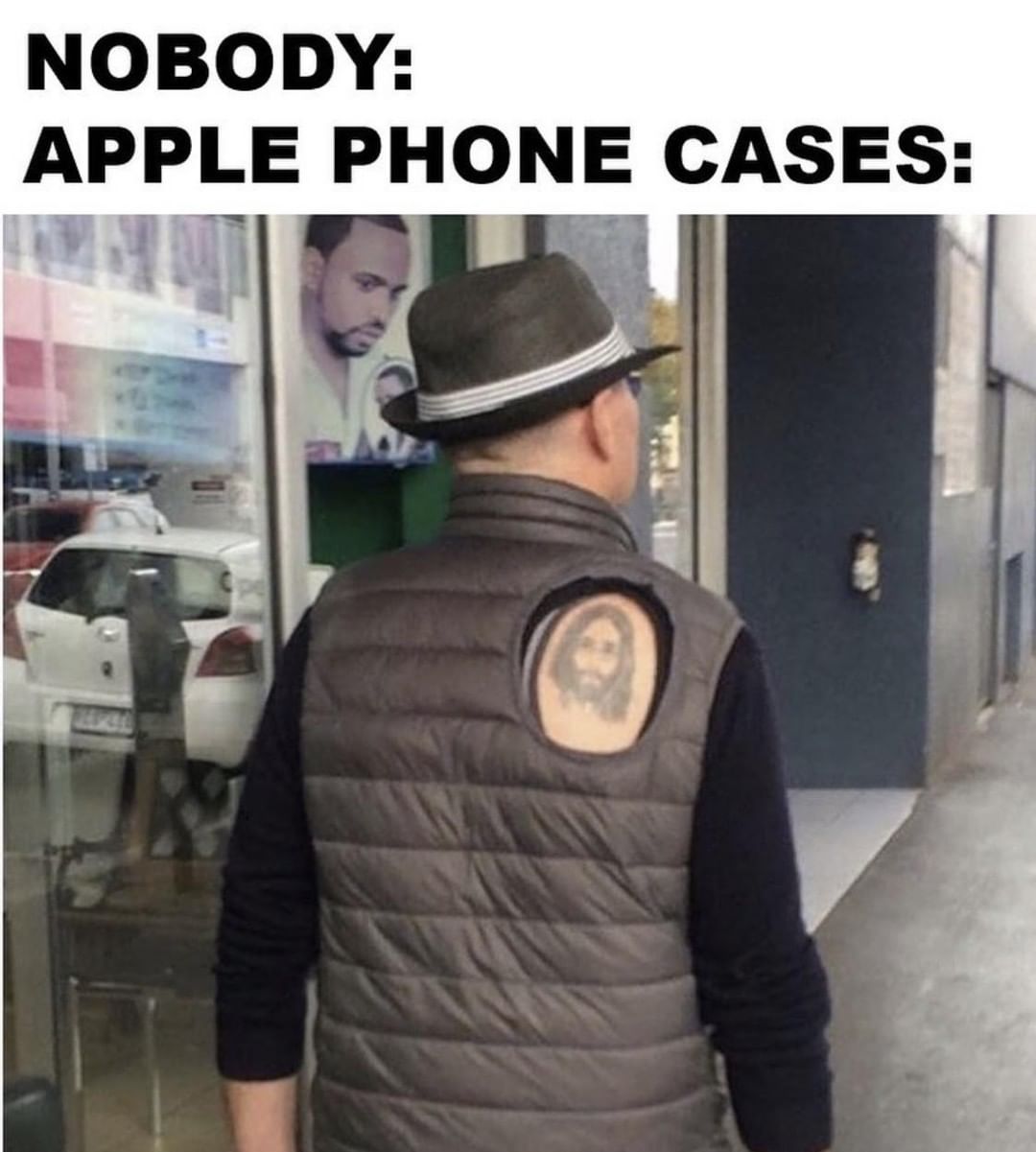 Nobody: Apple phone cases: