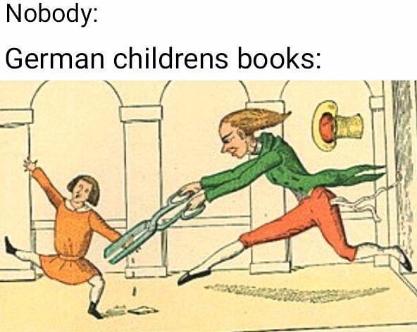 Nobody: German childrens books: