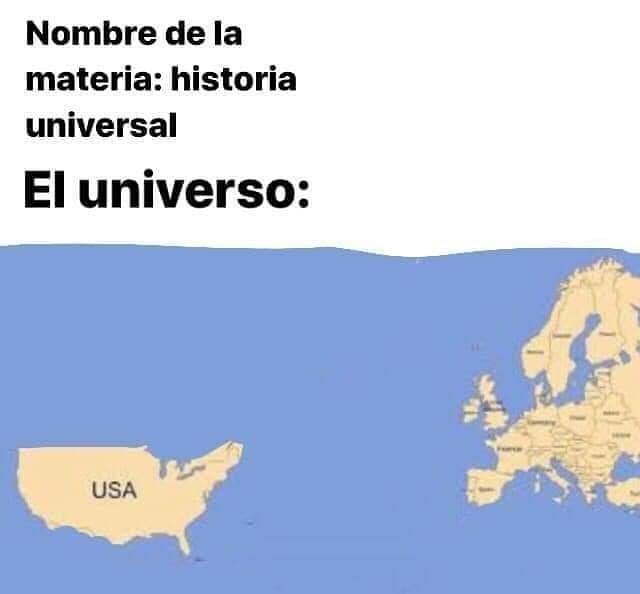 Nombre de la materia: Historia universal.  El universo: USA.