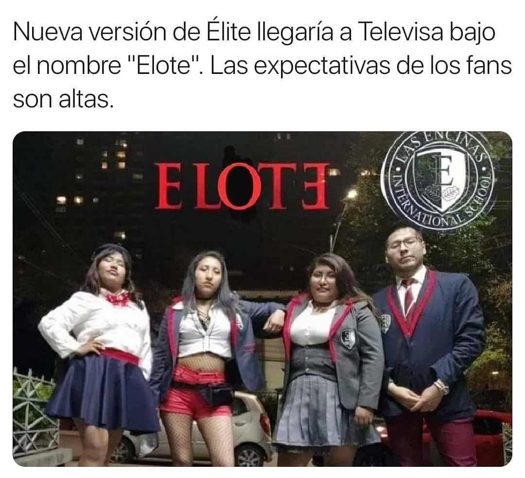 Nueva versión de Elite llegaría a Televisa bajo el nombre "Elote". Las expectativas de los fans son altas.