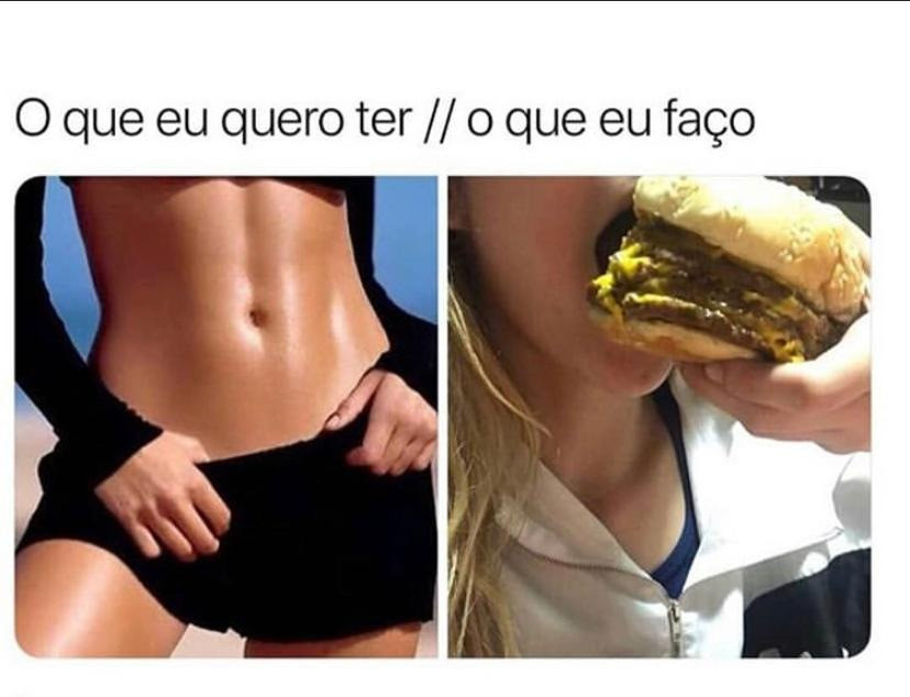 O que eu quero ter. // O que eu faço.