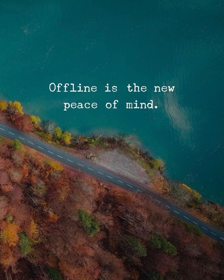 Offline is the new peace of mind.