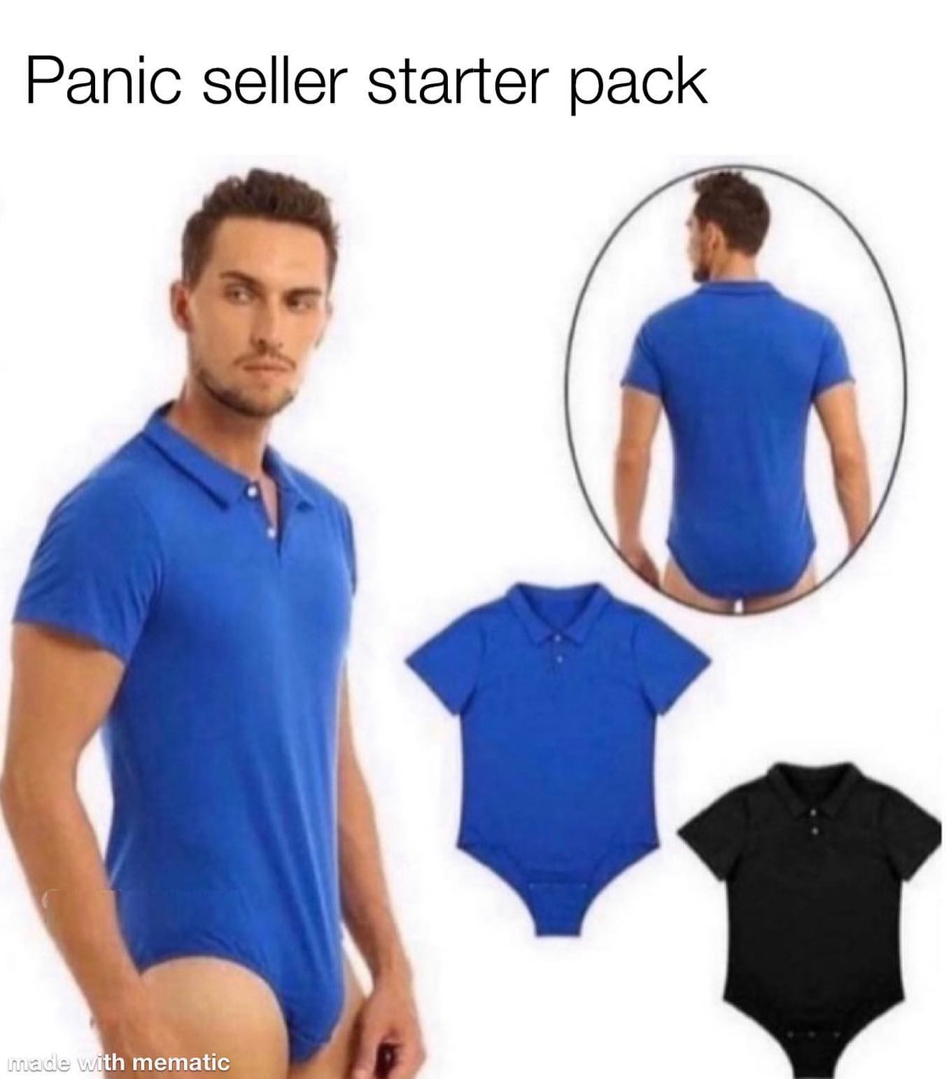 Panic seller starter pack.