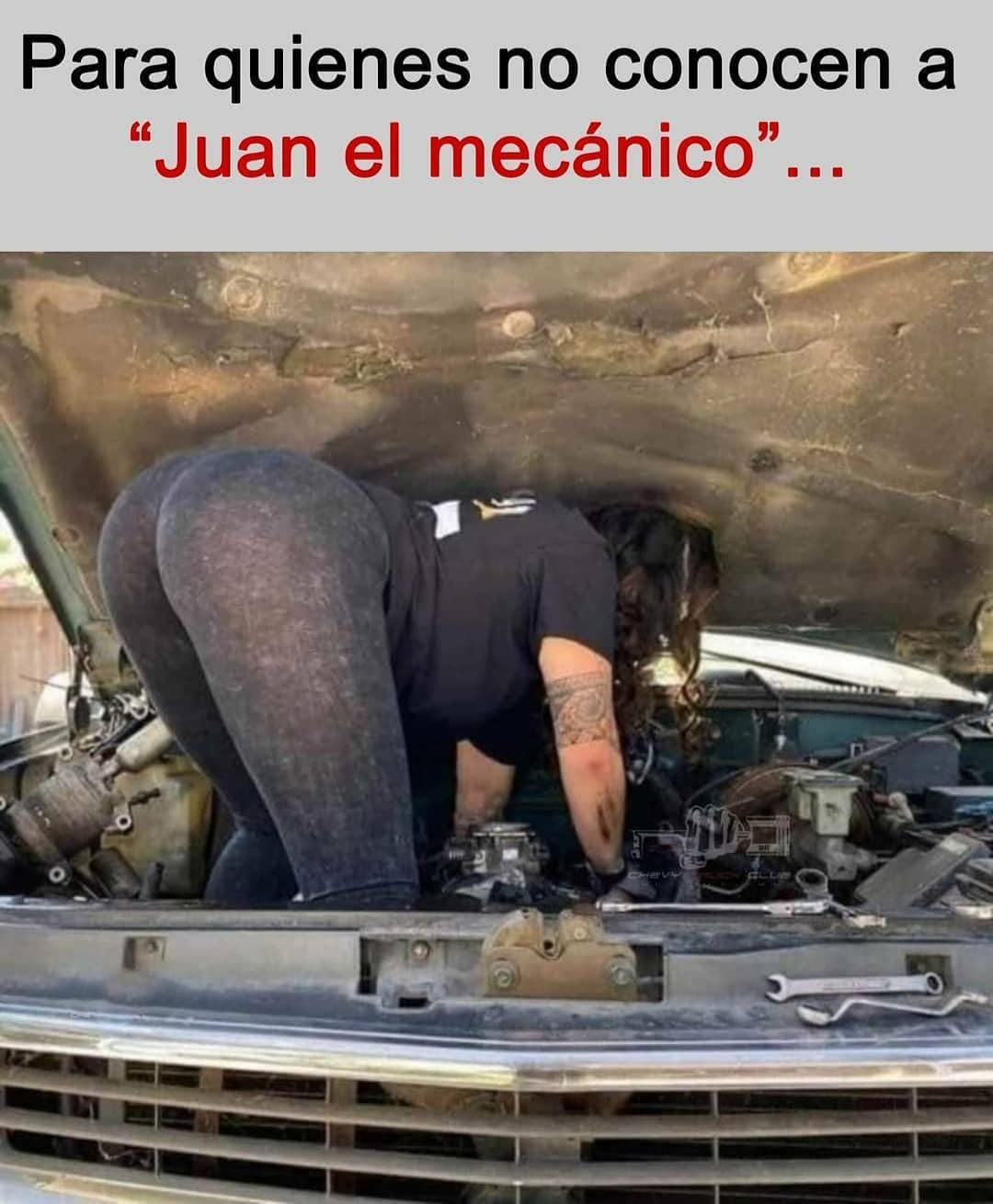 Para quienes no conocen a "Juan el mecánico"...