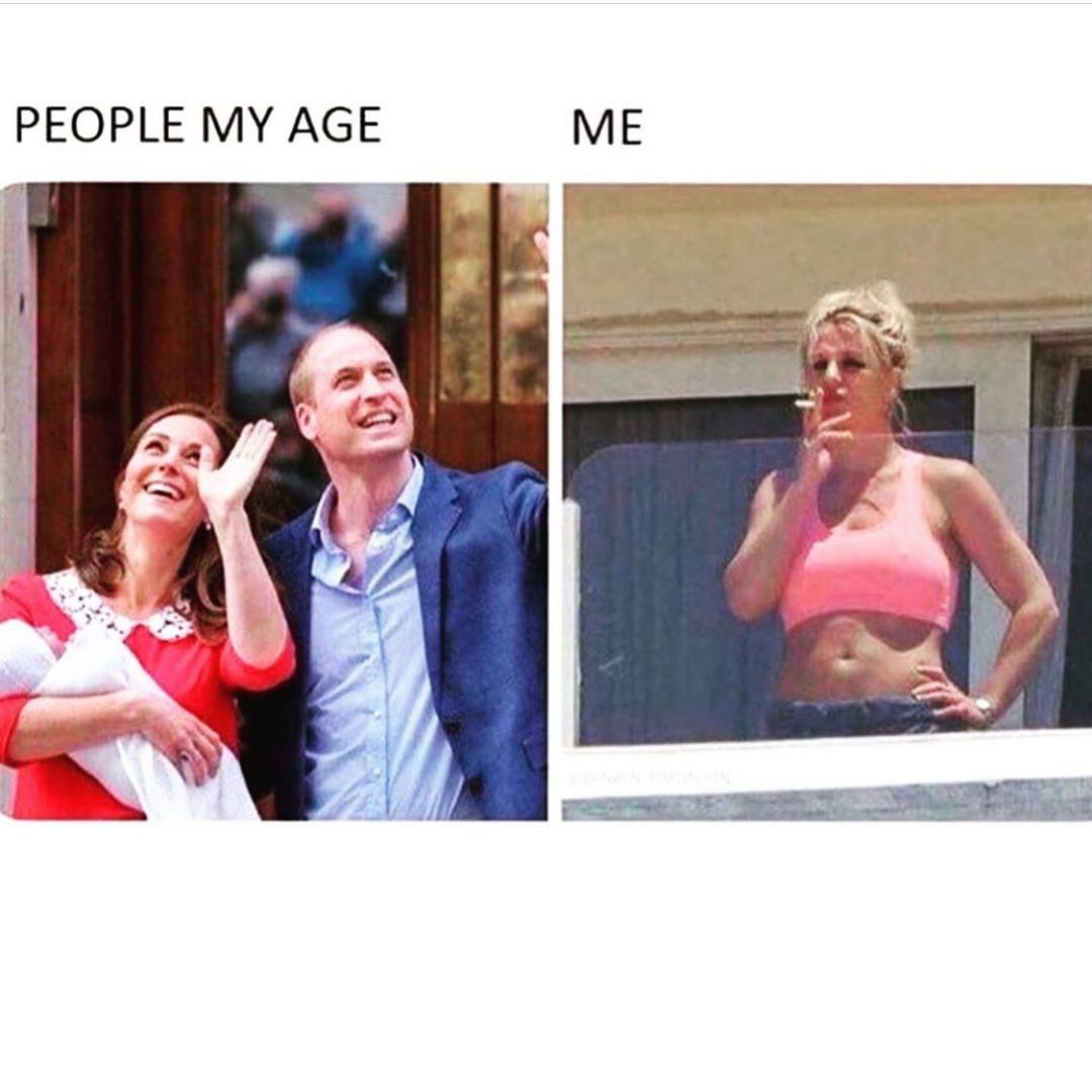 People my age. Me.