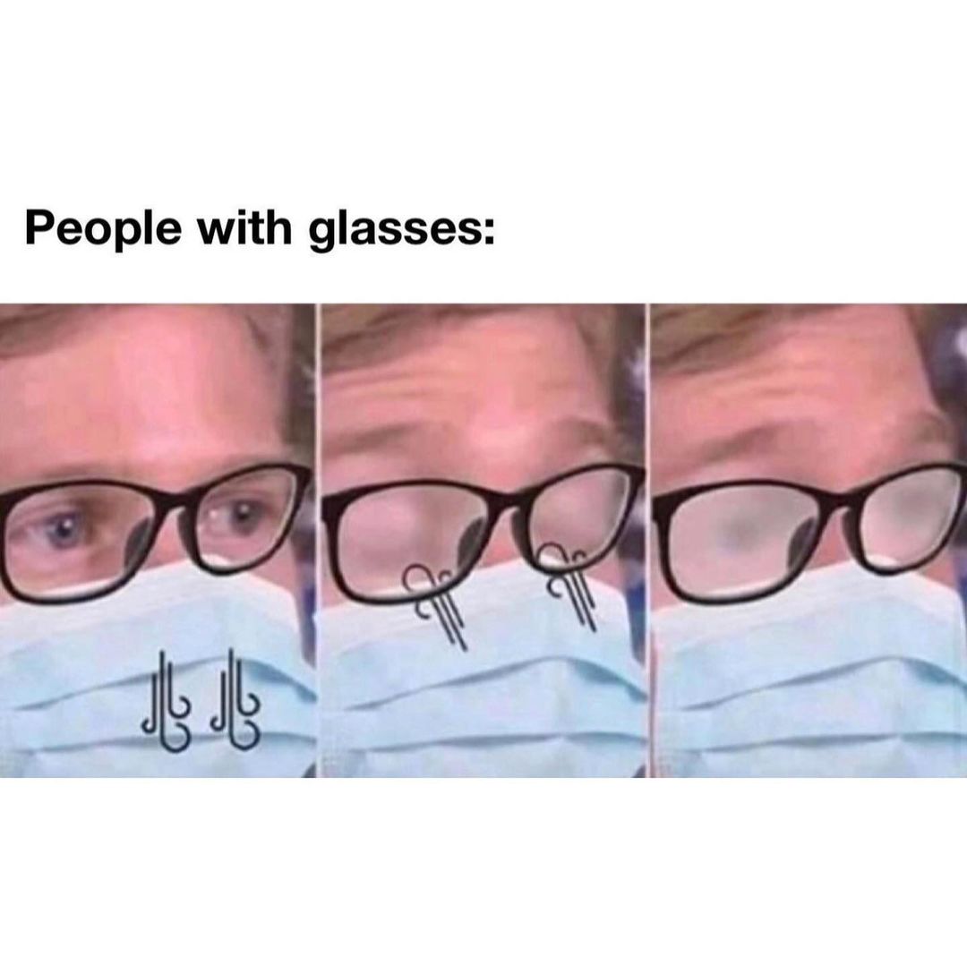 People with glasses: