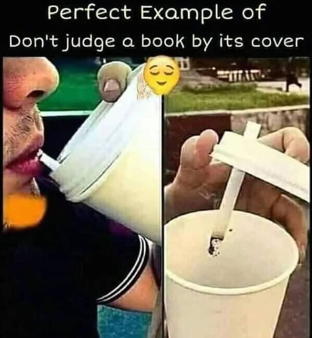 Perfect example of don't judge a book by its cover.