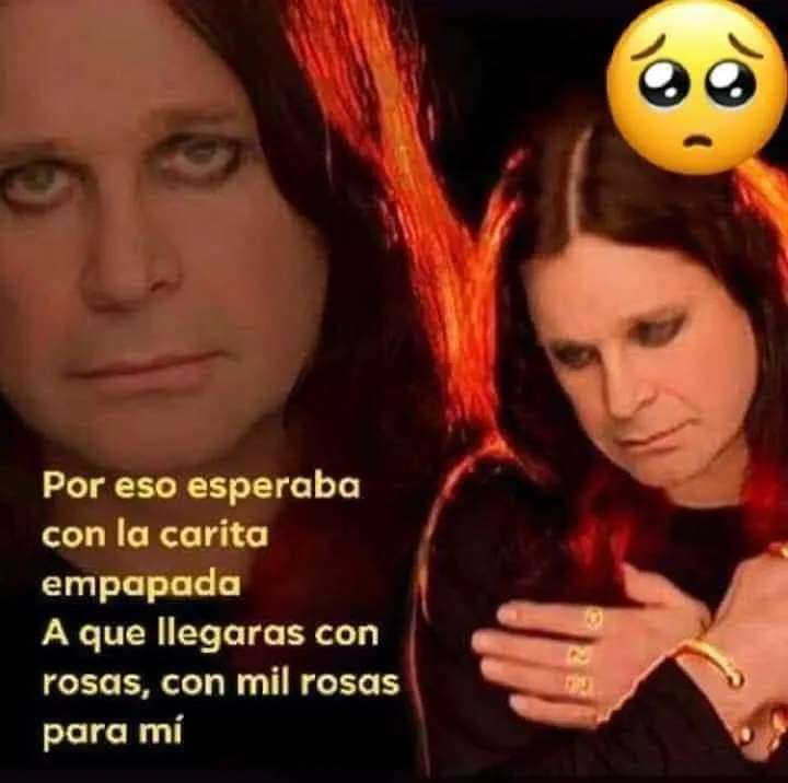 Por eso esperaba con la carita empapada a que llegaras con rosas