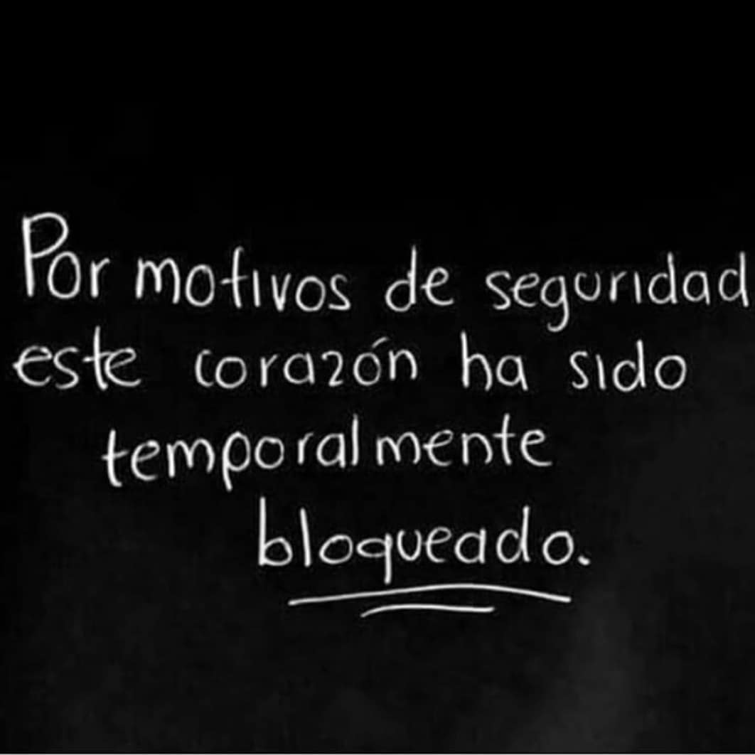 Por motivos de seguridad este corazón ha sido temporalmente bloqueado.