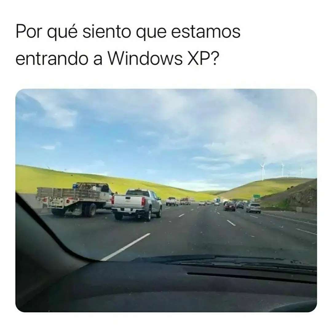 ¿Por qué siento que estamos entrando a Windows XP?