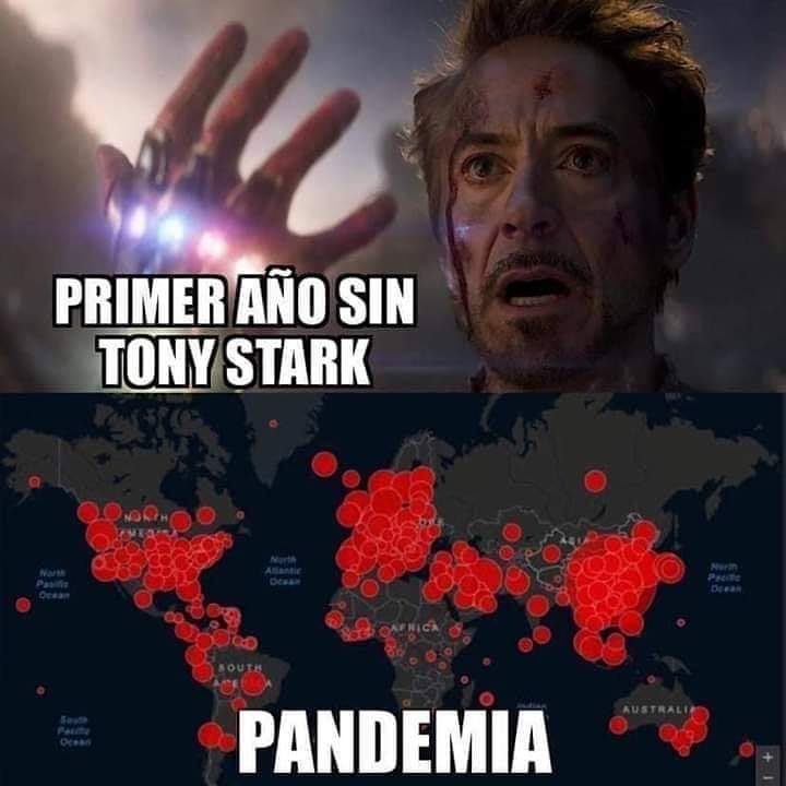 Primer año sin Tony Stark. Pandemia.