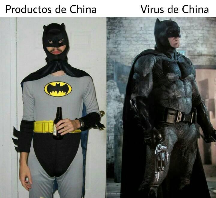 Productos de China. / Virus de China.