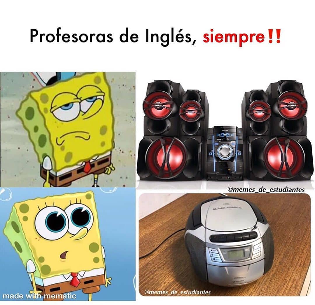 Profesoras de Inglés, siempre!!