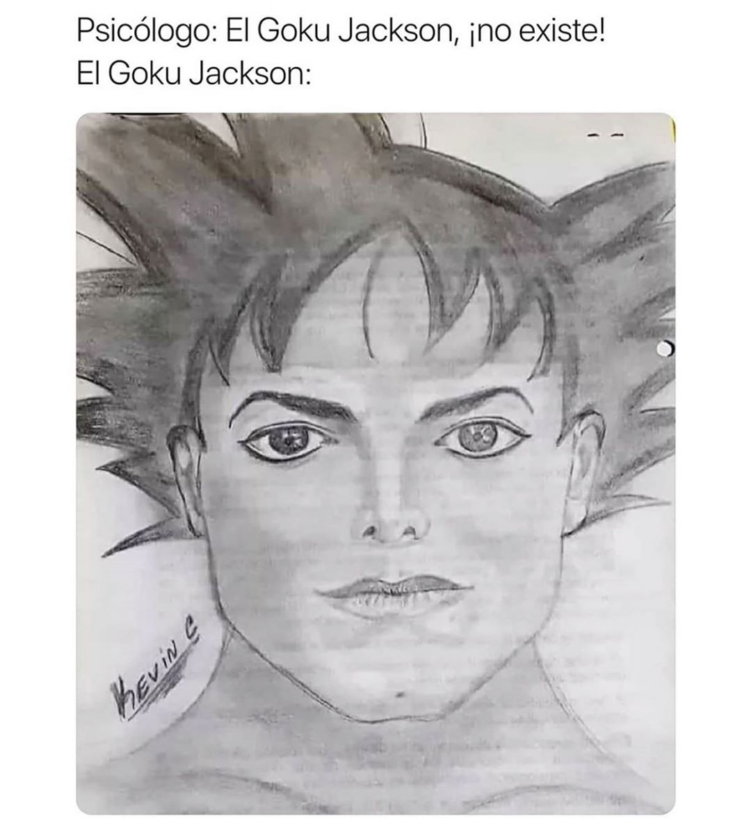Psicólogo: El Goku Jackson, ¡no existe!  El Goku Jackson: