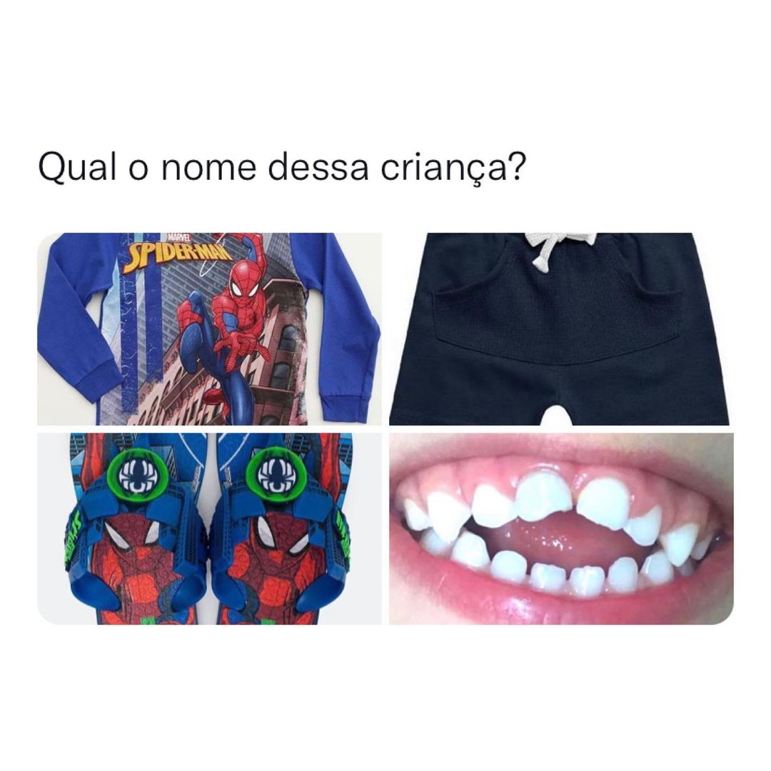 Qual o nome dessa criança?