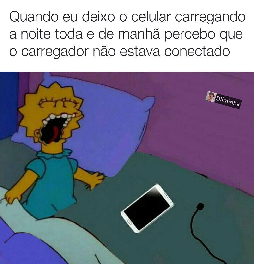 Quando Eu Deixo O Celular Carregando A Noite Toda E De Manhã Percebo Que O Carregador Não Estava 3140