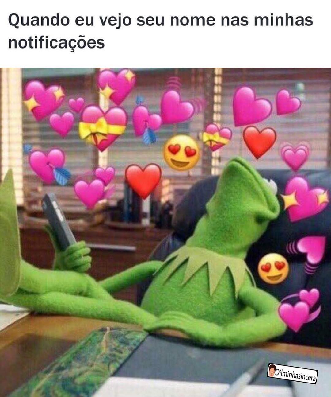 Quando Eu Vejo Seu Nome Nas Minhas Notificações Memes 8082