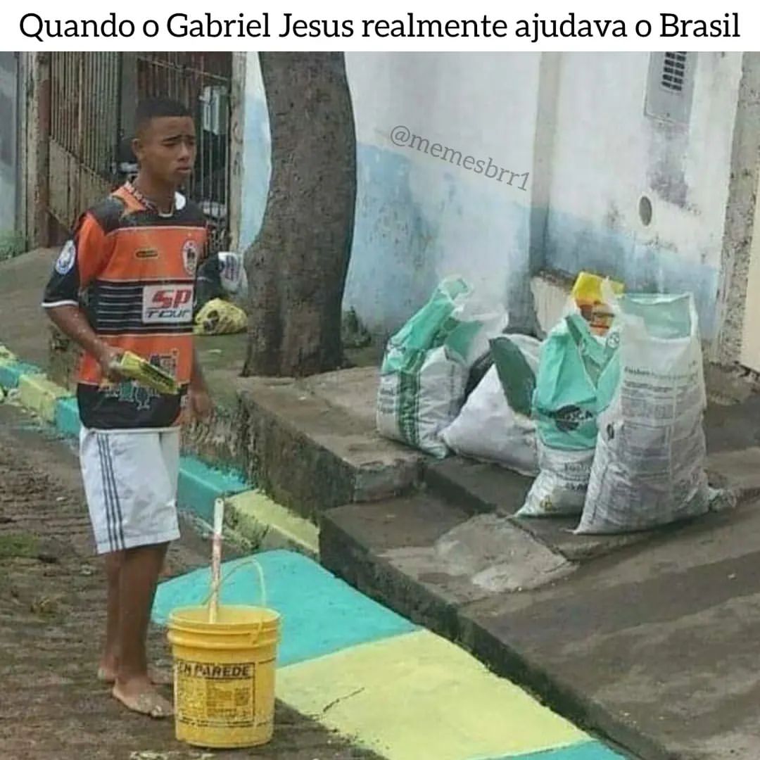 Quando O Gabriel Jesus Realmente Ajudava O Brasil Memes