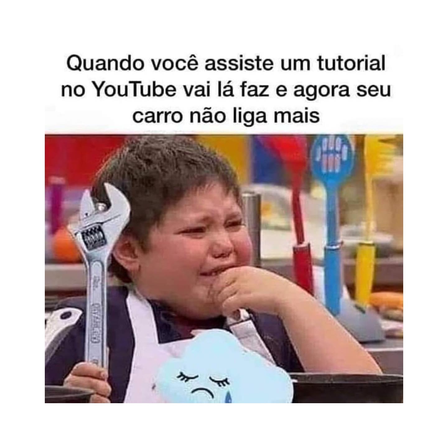 Quando você assiste um tutorial no YouTube vai lá faz e agora seu carro não liga mais.