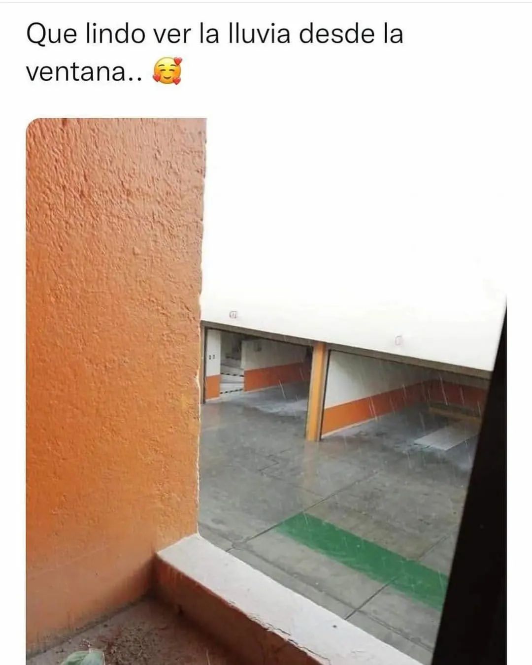 Que Lindo Ver La Lluvia Desde La Ventana Memes