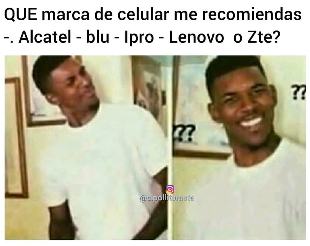 Qué marca de celular me recomiendas.  Alcatel. Blu. Ipro. Lenovo o Zte?