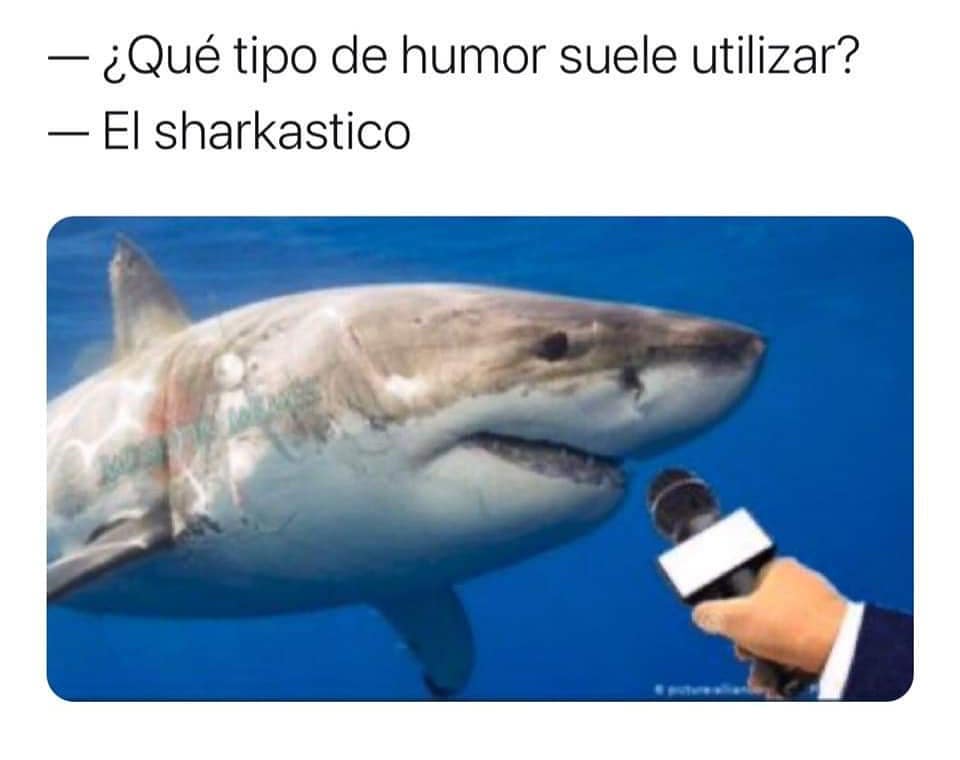 ¿Qué tipo de humor suele utilizar?  El sharkastico.