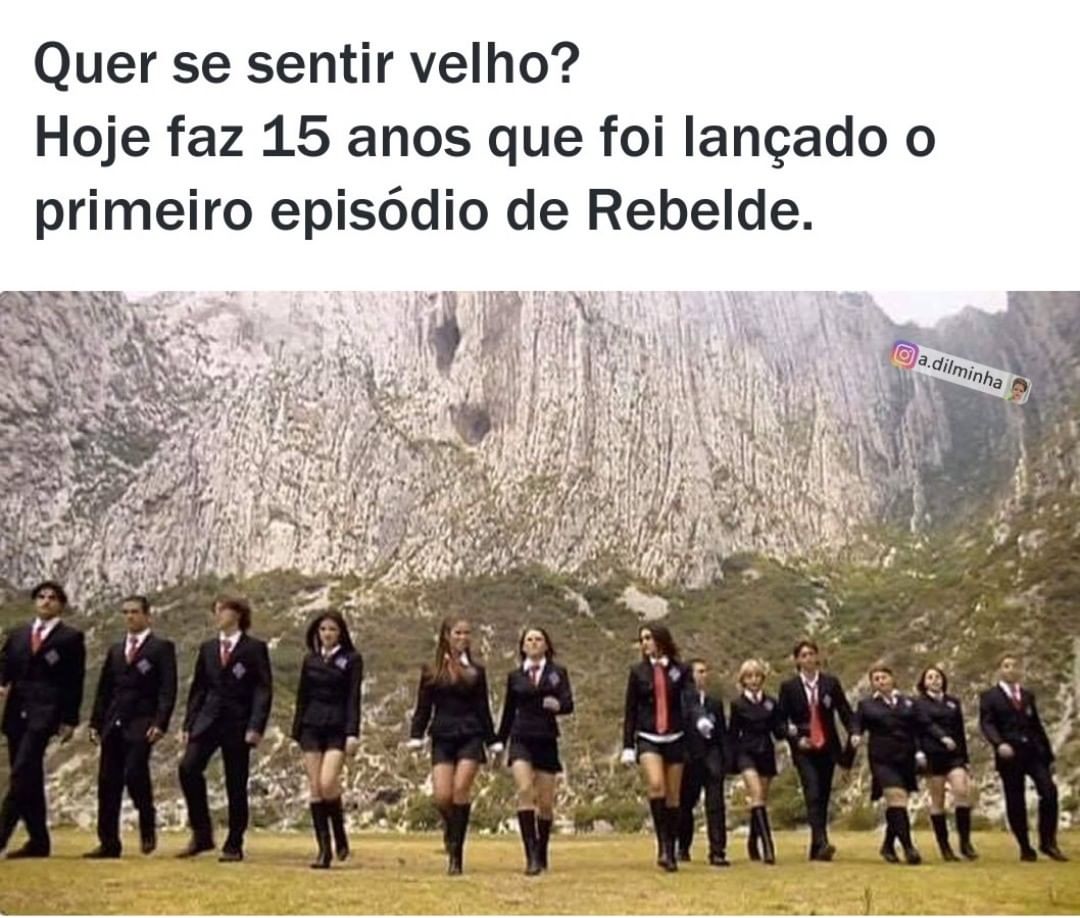 Quer se sentir velho? Hoje faz 15 anos que foi lançado o primeiro episódio de Rebelde.