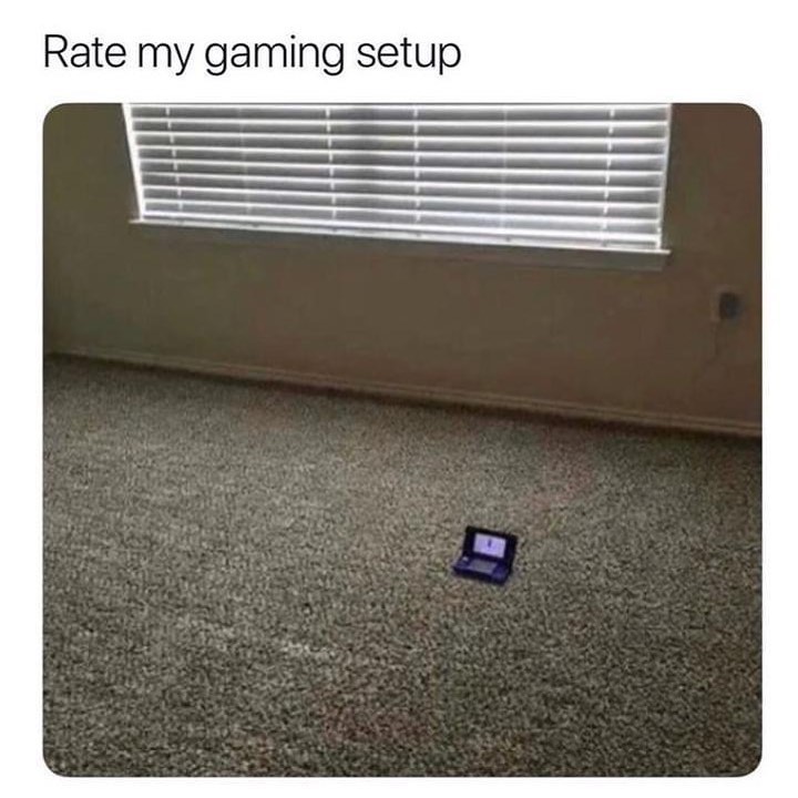 Rate my gaming setup.
