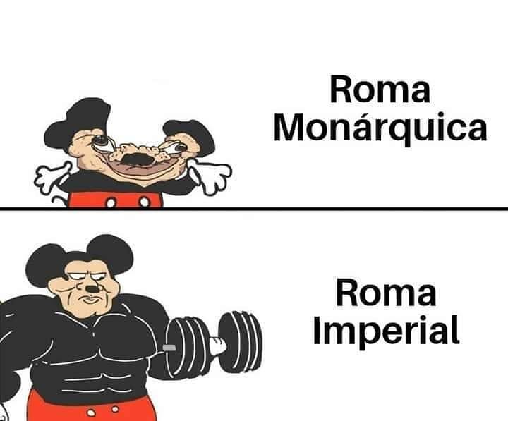 Roma Monárquica. / Roma Imperial.
