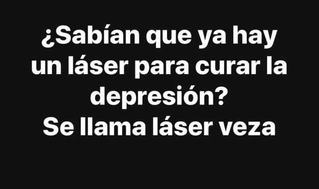 ¿Sabían que ya hay un láser para curar la depresión? Se llama láser veza.