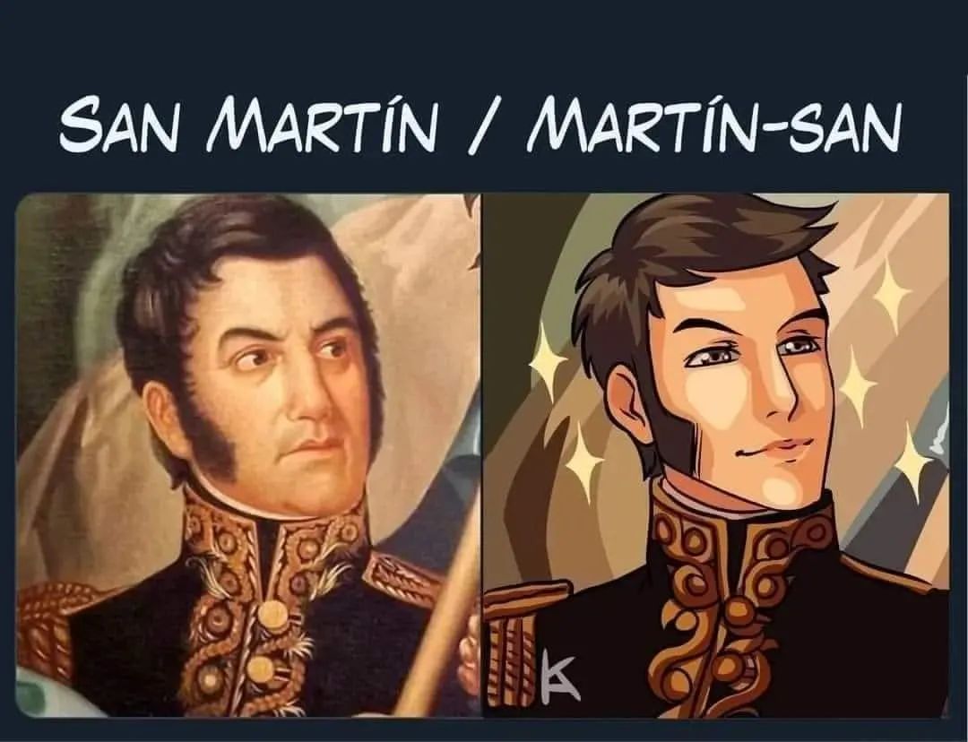 San martín / Martín-san.