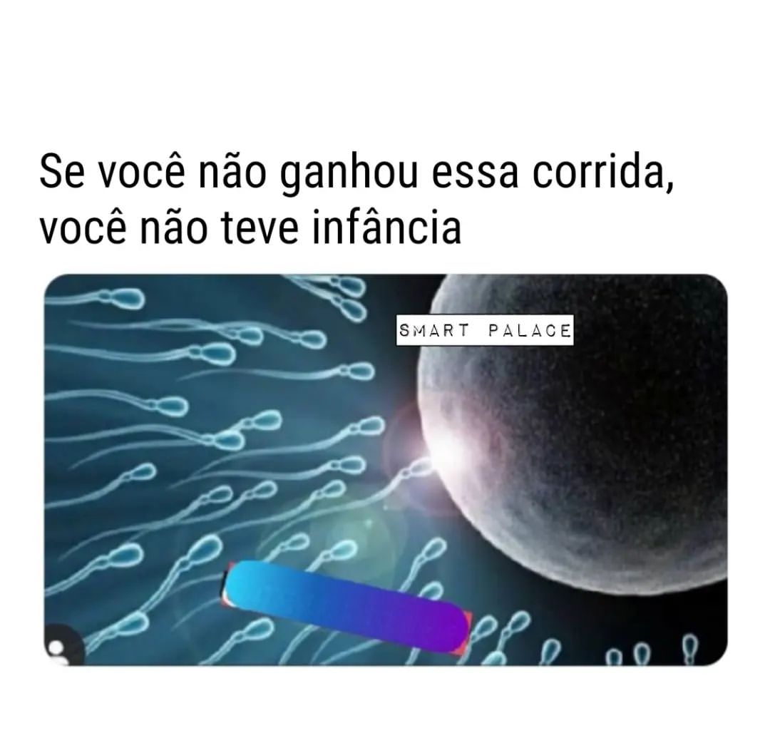 Se você não ganhou essa corrida, você não teve infância.