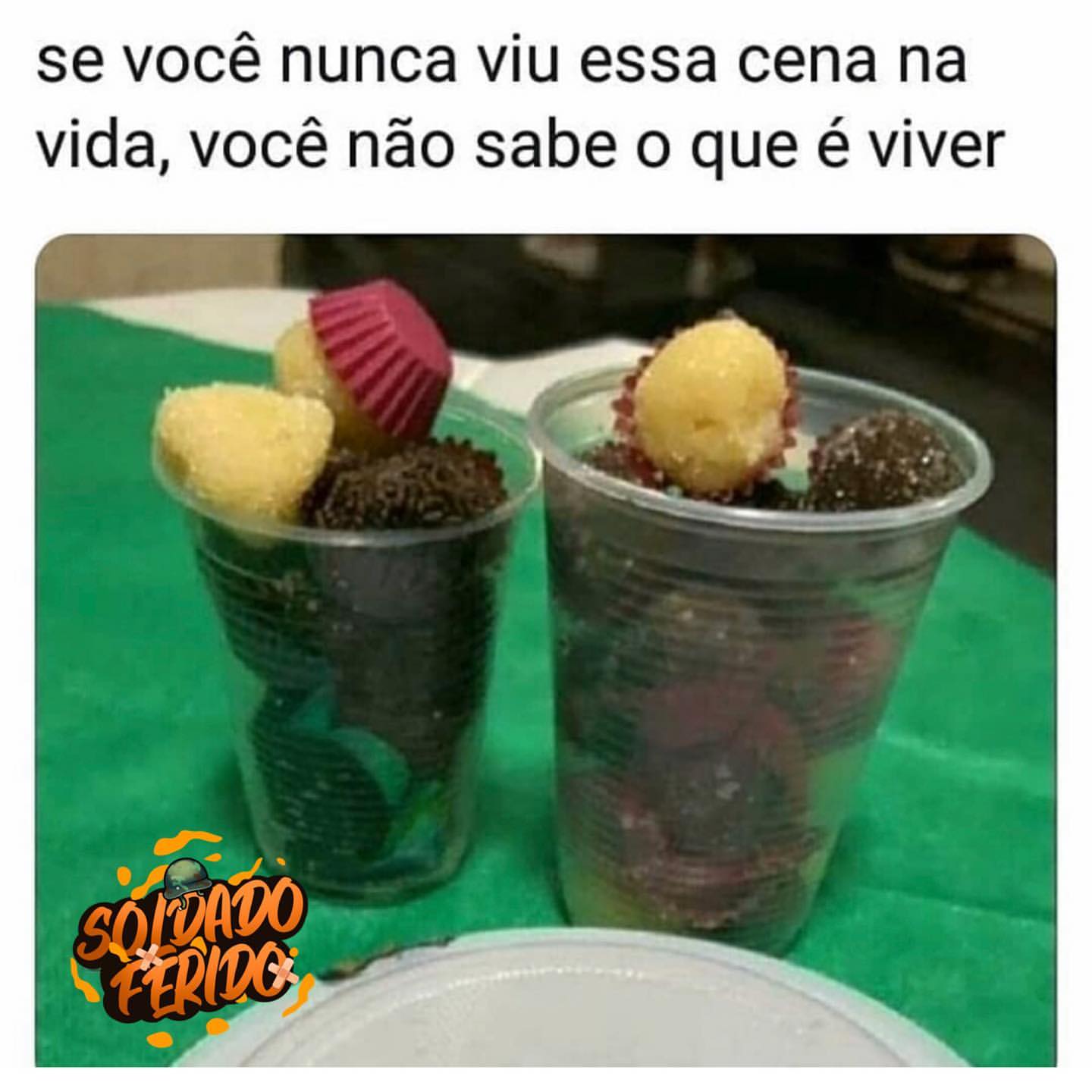 Se você nunca viu essa cena na vida, você não sabe o que é viver.