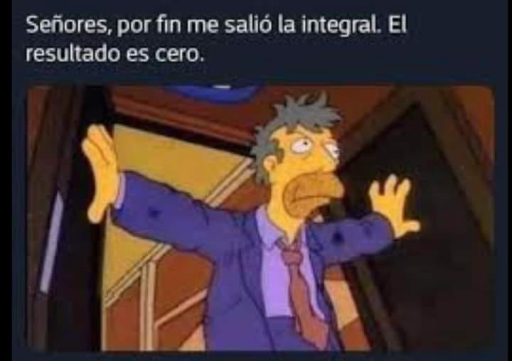 Señores, por fin me salió la integral. El resultado es cero.