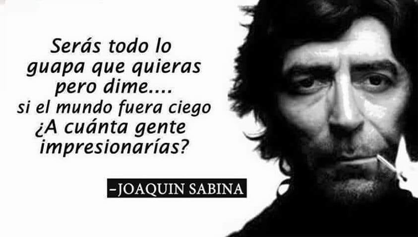 Serás todo lo guapa que quieras pero dime si el mundo fuera ciego ¿A cuánta gente impresionarías?