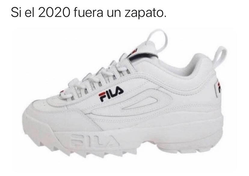 Si el 2020 fuera un zapato.