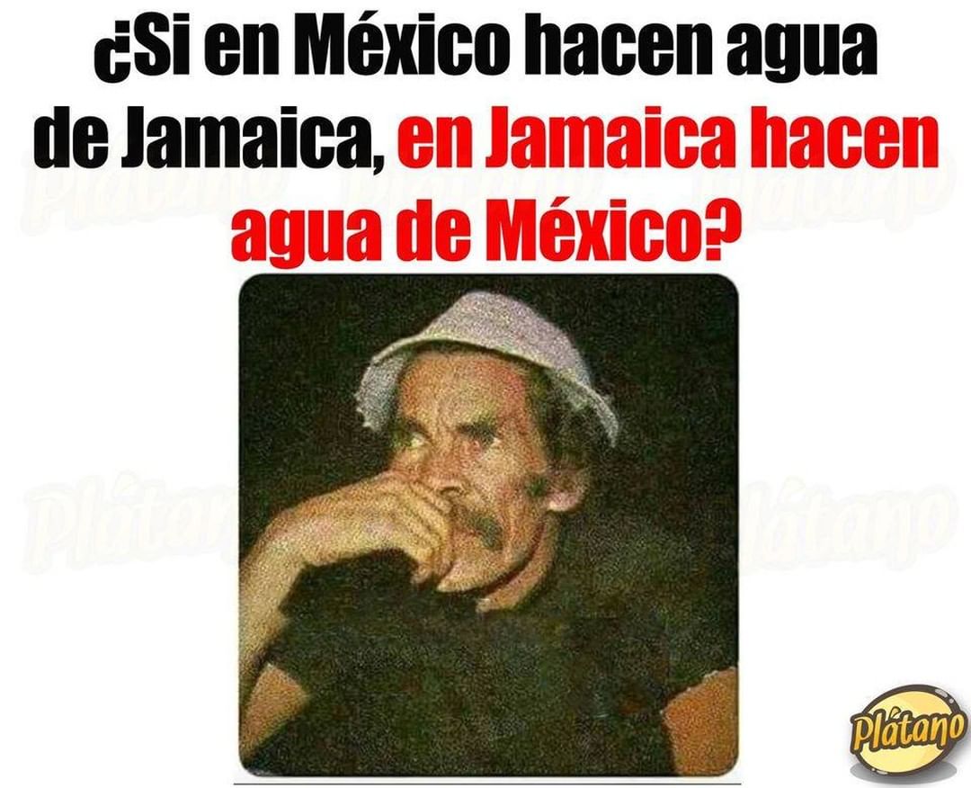¿Si en México hacen agua de Jamaica, en Jamaica hacen agua de México?