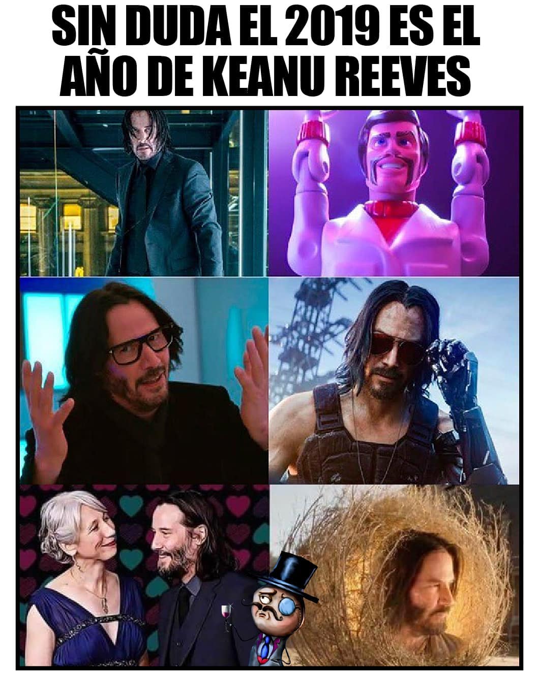 Sin duda el 2019 es el año de Keanu Reeves.