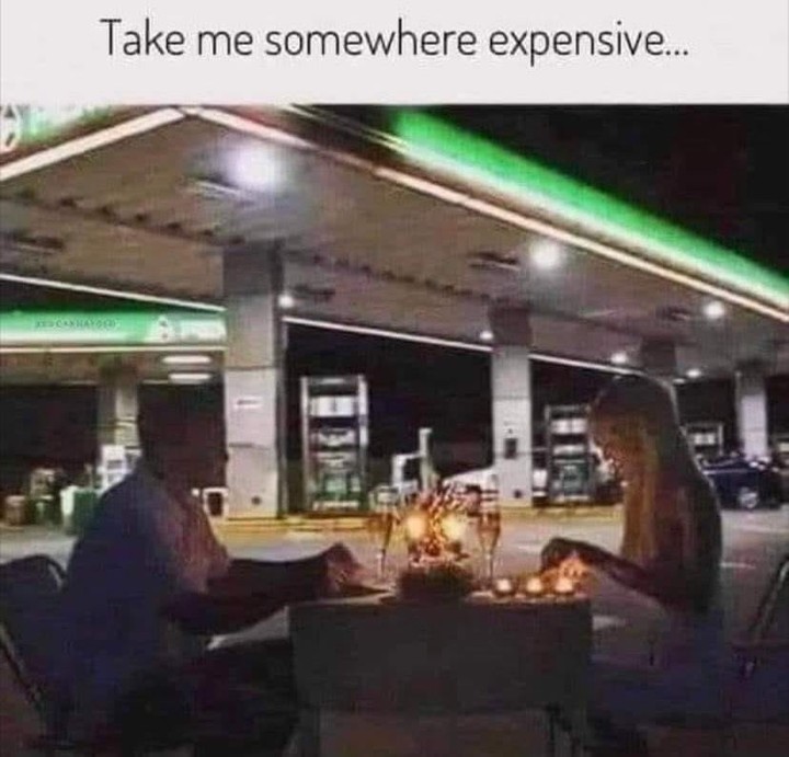 Take me somewhere expensive.