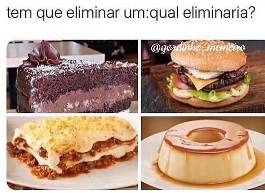 Tem que eliminar um: Qual eliminaria?