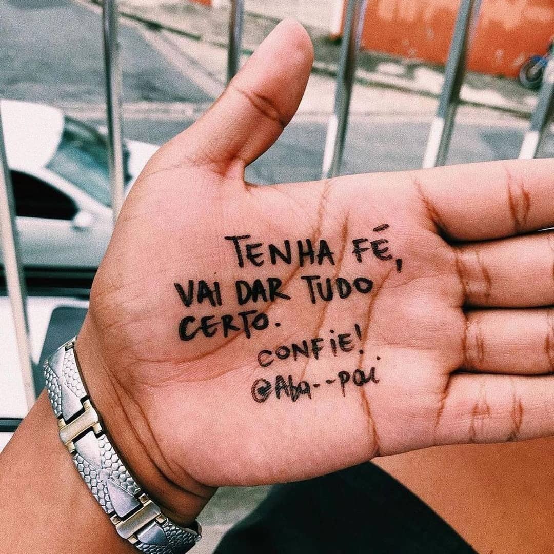 Tenha F Vai Dar Tudo Certo Confie Frases