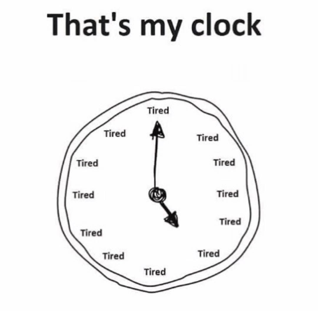 That's my clock.