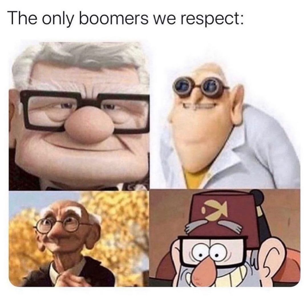 The only boomers we respect: