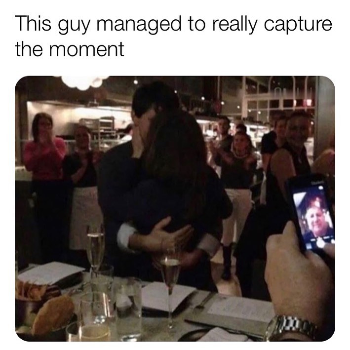 This guy managed to really capture the moment.