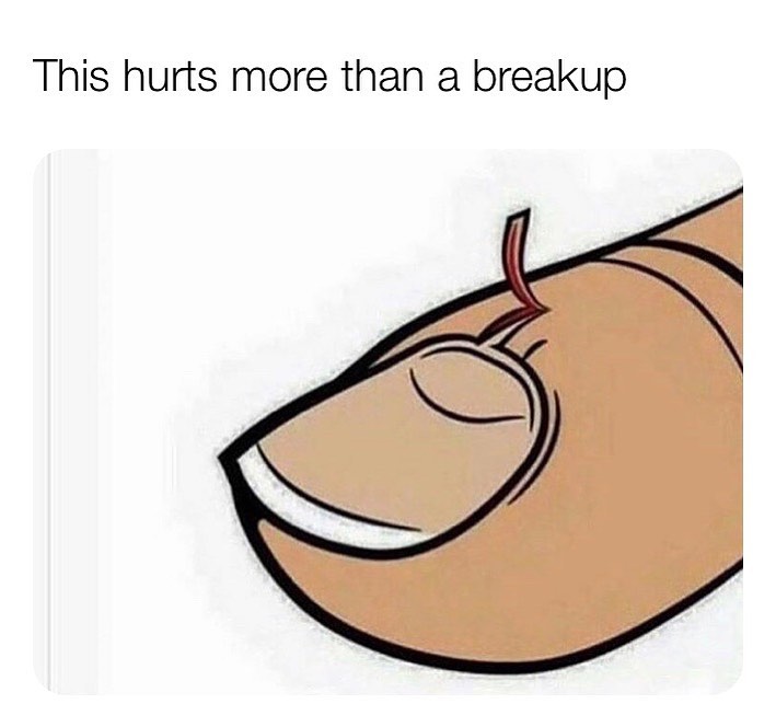 This hurts more than a breakup.